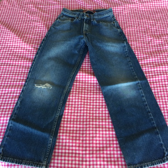 Levi's Boys 569 Loose Straight Jeans - Picture 3 of 7